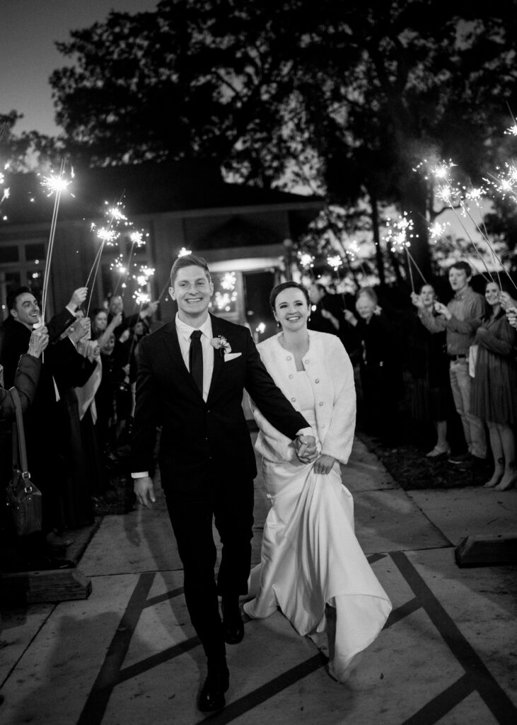 bride and groom during their modern day fairy tale wedding in savannah