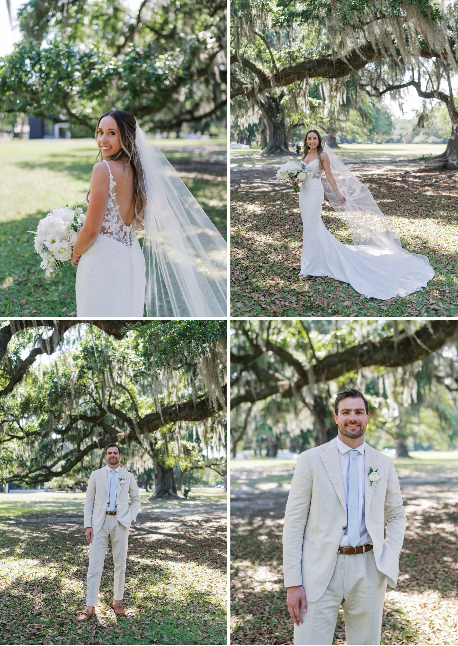 romantic garden wedding at middleton place