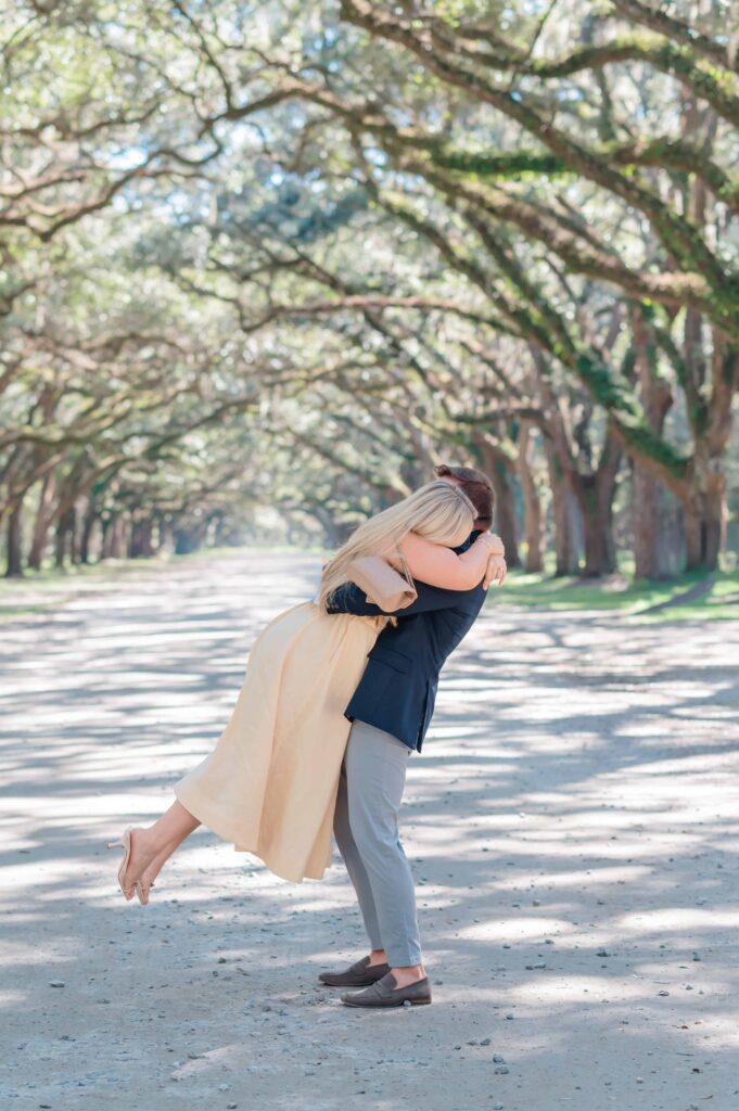 Savannah proposal at Wormsloe
