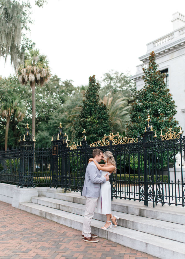 Forsyth Park Engagement Session