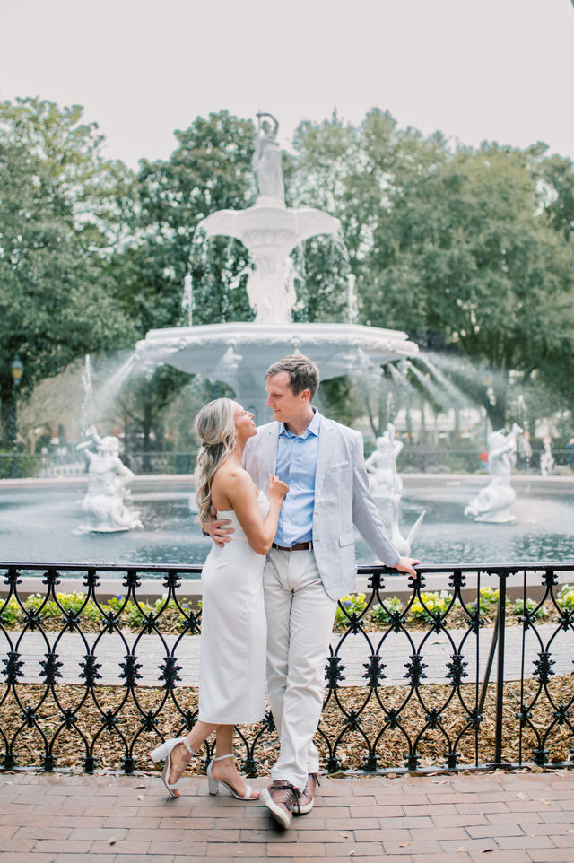 Forsyth Park Engagement Session