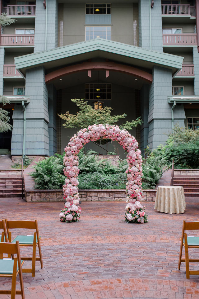 grand californian wedding